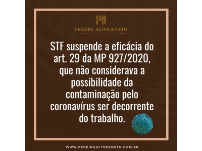 STF SUSPENDE A EFICÁCIA DO ARTIGO 29 DA...